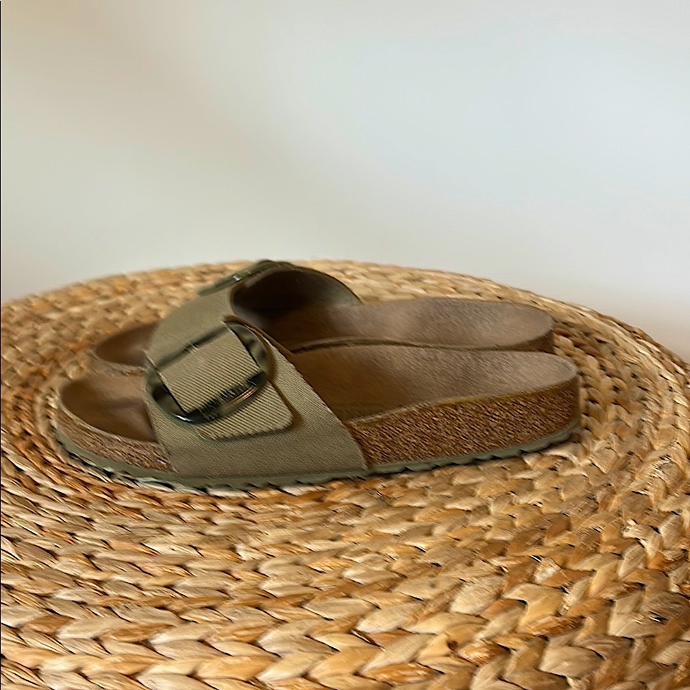 Birkenstock Madrid Big Buckle Vegan Textile Sandals